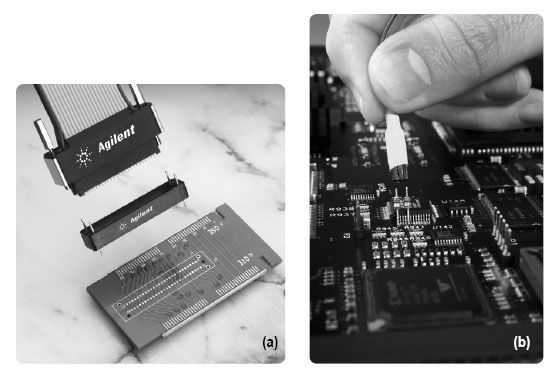 圖1. 這些照片對(duì)&ldquo;設(shè)計(jì)中包括連接&rdquo;的探頭和&ldquo;事后連接&rdquo;的探頭進(jìn)行比較。