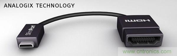 ANALOGIX的SlinPort解決方案，可以協(xié)助業(yè)者集成MyDP應(yīng)用功能