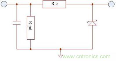 通過這個齊納管來保護MCU，也可以響應(yīng)低至5V的信號