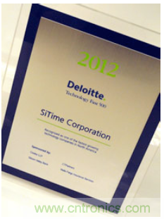 SiTime收入增長3853%，成為北美增長最快的半導體公司