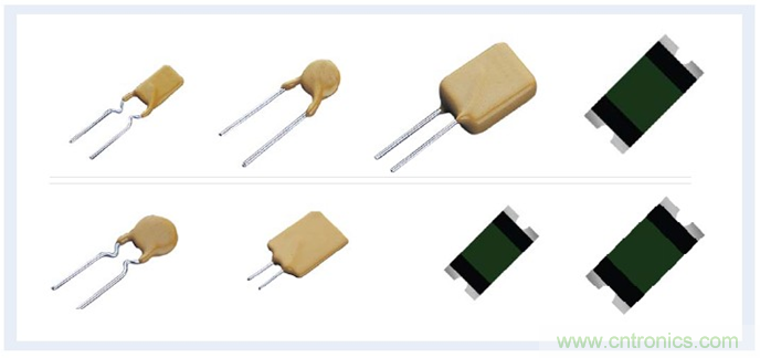 具有廣泛應(yīng)用范圍的自恢復保險絲系列產(chǎn)品