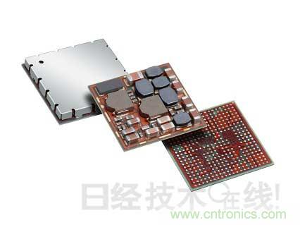 圖題:TDK推出采用部件內(nèi)置基板的復(fù)合電源管理模塊
