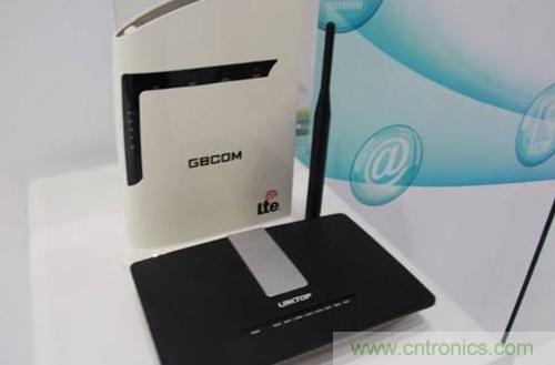 圖4：基于聯(lián)芯科技4模11頻基帶芯片 LC1761的TD-LTE CPE。