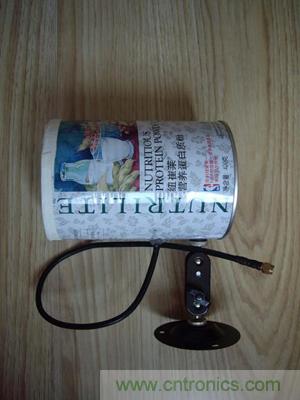 最簡(jiǎn)單使用的天線&mdash;&mdash;罐頭天線，可做正饋大鍋饋源！ 