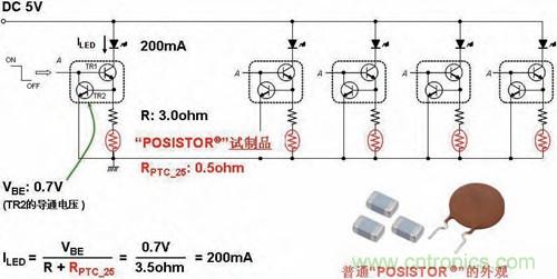 圖2:LED演示板線路圖