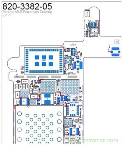 iPhone屏幕元件尺寸要變大？【附5S邏輯主版圖】