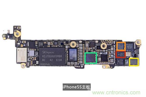 土豪金iPhone 5S拆解：內(nèi)部結(jié)構(gòu)升級，維修難度增加