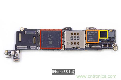 土豪金iPhone 5S拆解：內(nèi)部結(jié)構(gòu)升級，維修難度增加