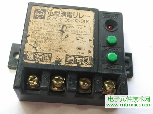 漏電保護(hù)器拆解：結(jié)構(gòu)有差異，做工不錯