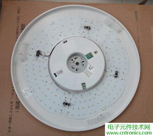 高端大氣上檔次！智能遙控調(diào)光LED吸頂燈拆解