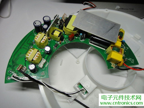 高端大氣上檔次！智能遙控調(diào)光LED吸頂燈拆解