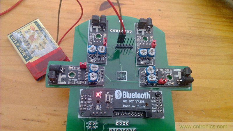 牛人力作！PCB版藍(lán)牙智能小車DIY