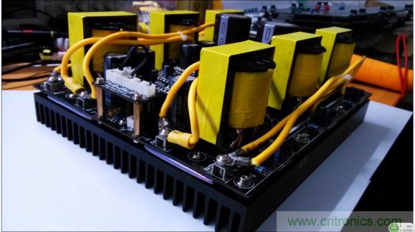 網(wǎng)友賀歲巨獻！自制5KW-DCDC前級升壓模塊