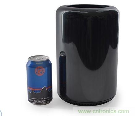 全新Mac Pro真的非常小，這是與易拉罐的對比