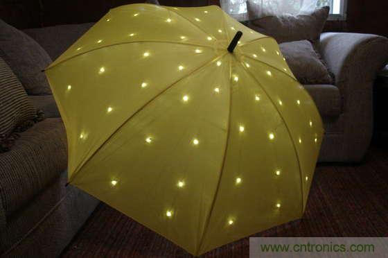 創(chuàng)意DIY！送女朋友的絕妙禮物，LED星光傘！