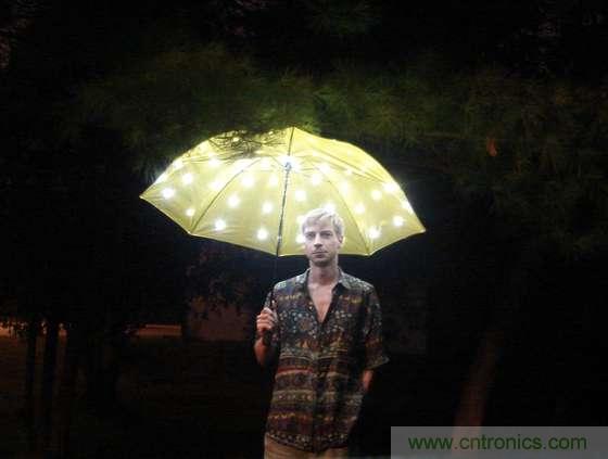 創(chuàng)意DIY！送女朋友的絕妙禮物，LED星光傘！