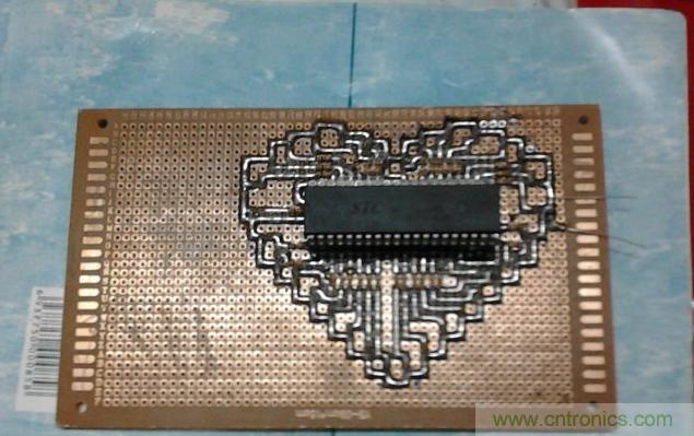 三八節(jié)將至！DIY心形LED流水燈！你們懂的~