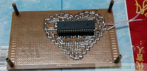 三八節(jié)將至！DIY心形LED流水燈！你們懂的~