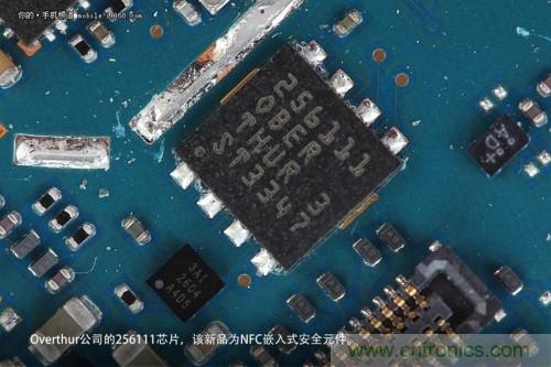 Overthur的256111芯片，是一顆NFC嵌入式安全元件