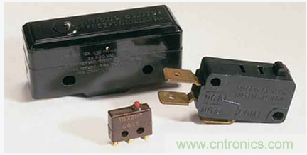 霍尼韋爾的MICRO SWITCH&trade;微動開關有多種配置可供選擇，能夠滿足工程師們的特定需求。