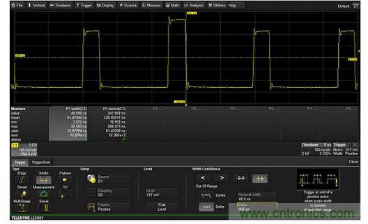 只對(duì)脈沖寬度超過(guò)48&plusmn;0.8ns范圍的脈沖觸發(fā)的排它型觸發(fā)器。