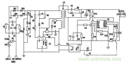 大功率的LED設(shè)計(jì)，轉(zhuǎn)換率達(dá)到83%以上！