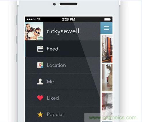 讓圖片帶你走進(jìn)驚艷實(shí)用的手機(jī)APP菜單世界！