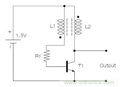 圖1：基本的焦耳小偷電路。