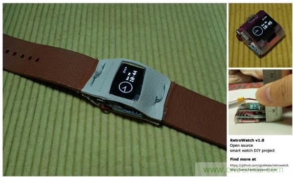 全民創(chuàng)客時代，自己DIY一個智能手表