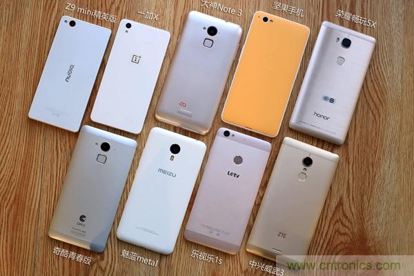 2015年9款千元智能手機橫評：誰才是紅海霸主？