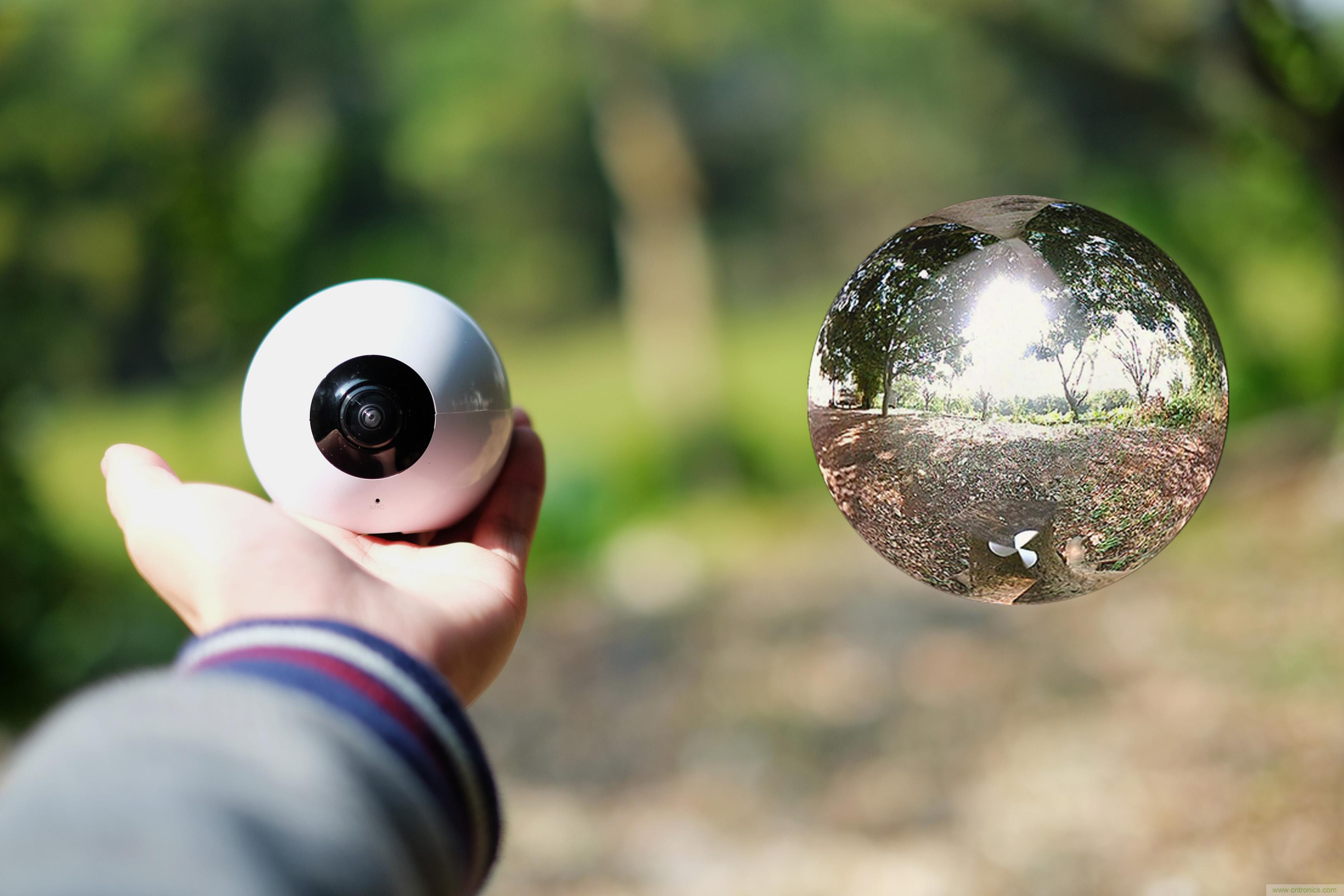 造型神似BB8，讓照片翻滾起來&mdash;&mdash;暴風魔眼