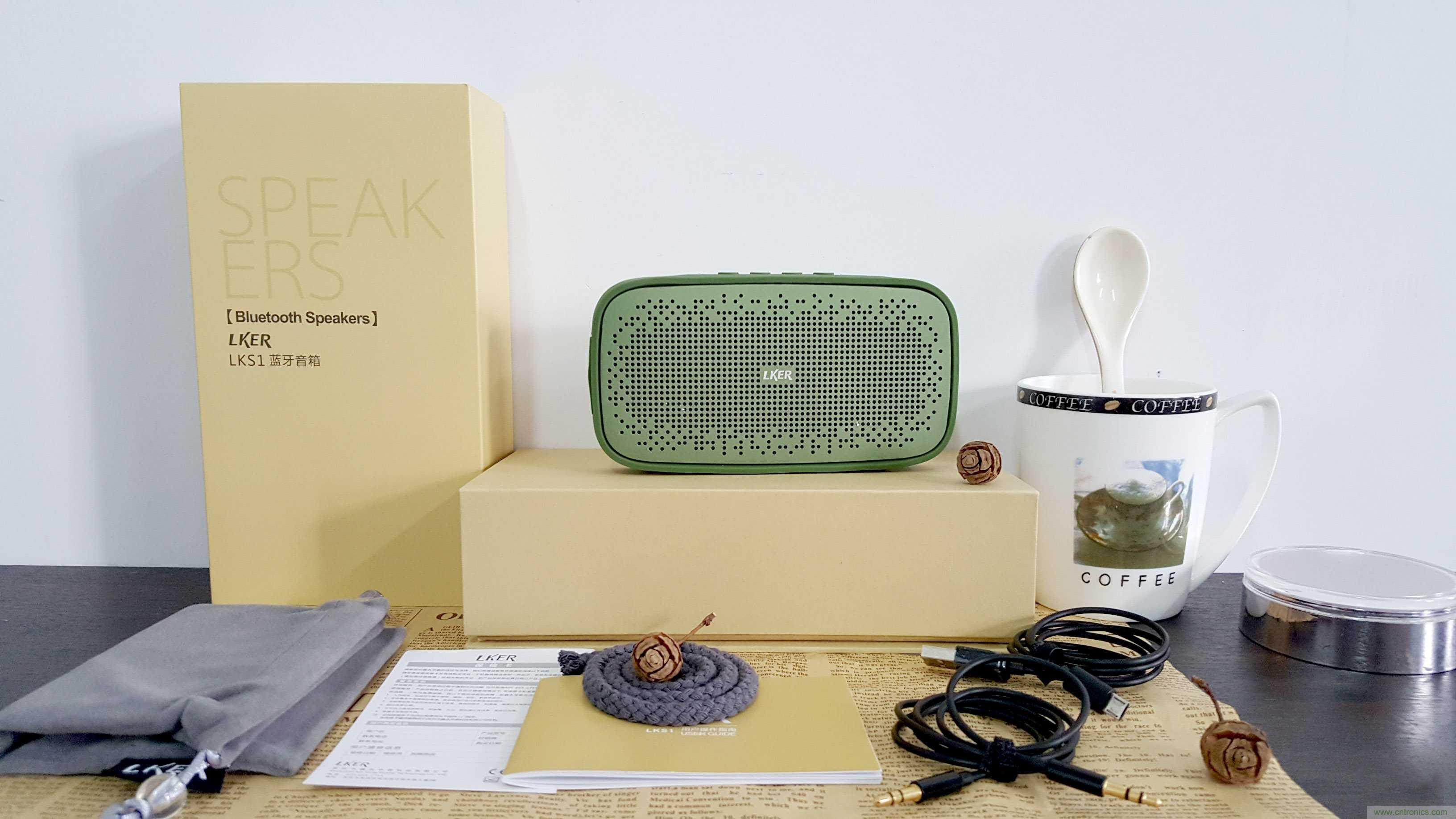 搞怪&ldquo;美人魚&rdquo;盡享靈克藍牙音箱的天籟之音！