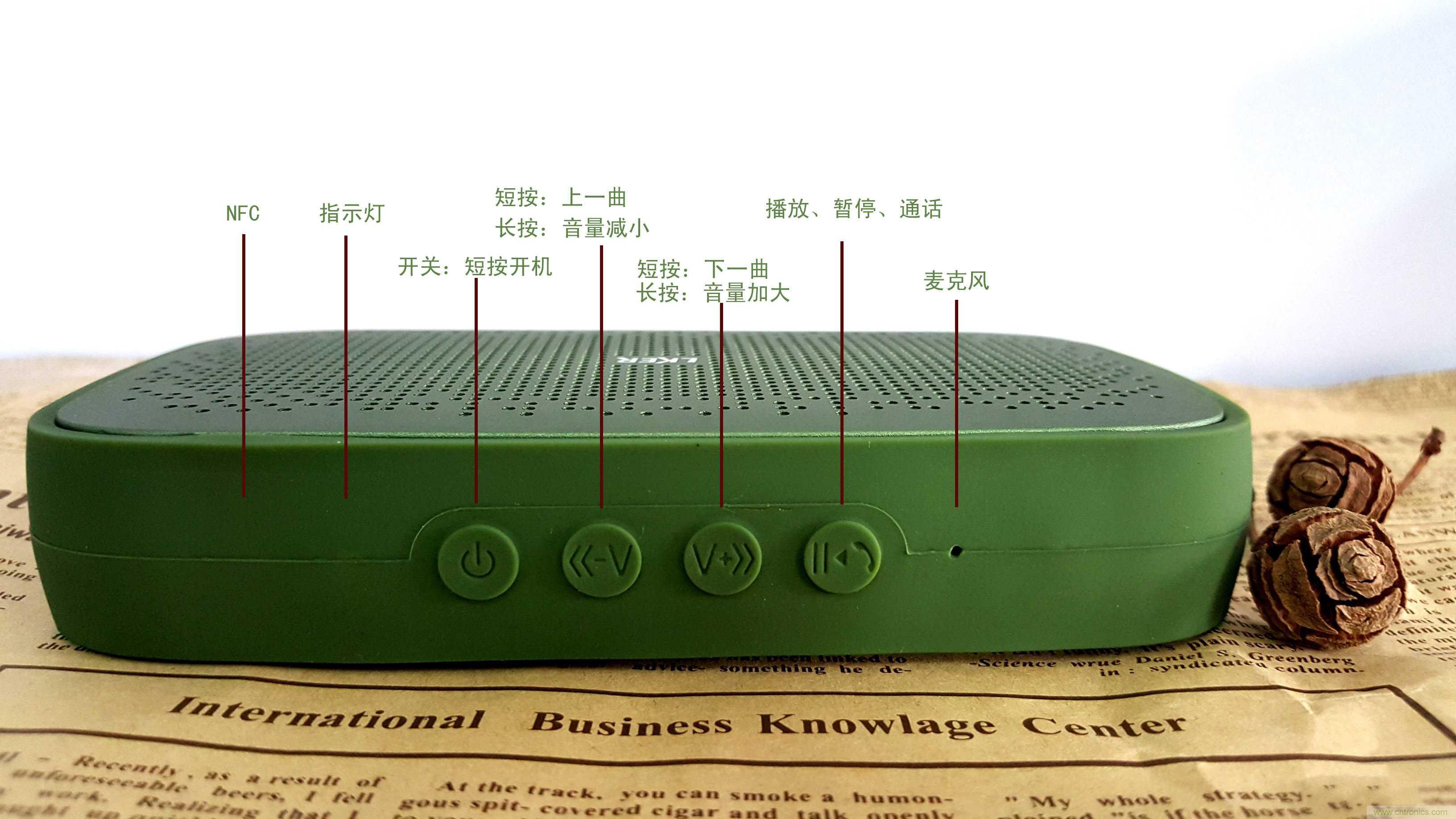 搞怪&ldquo;美人魚&rdquo;盡享靈克藍牙音箱的天籟之音！