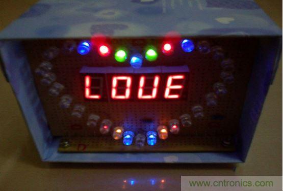 零基礎(chǔ)小白也可以做的愛心彩燈，送給心愛的Ta