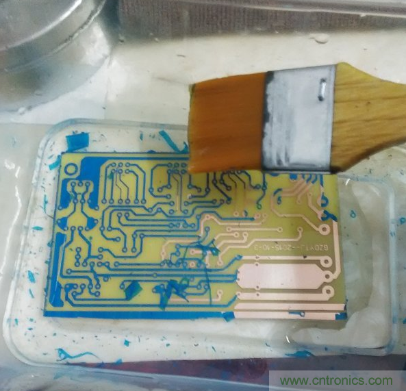 嘗試了四次PCB制作， 最后一發(fā)算是成功了