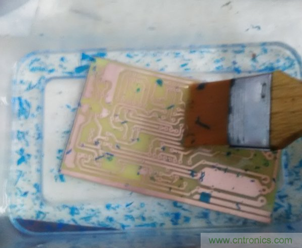 嘗試了四次PCB制作， 最后一發(fā)算是成功了