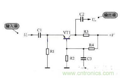 三、共基極放大器電路故障分析