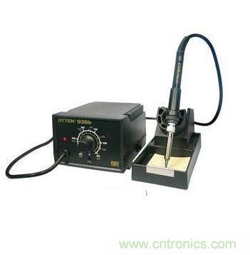 【導(dǎo)讀】電烙鐵作為電子工程師最常用的焊接工具，用好電烙鐵將會(huì)為我們的工作節(jié)省不少的時(shí)間。本文將通過準(zhǔn)備工作、焊前處理、焊接技術(shù)對電烙鐵的使用進(jìn)行詳細(xì)說明，當(dāng)然還有非常關(guān)鍵的焊接技巧。  　　一、準(zhǔn)備工作  　　1.新烙鐵使用前，應(yīng)用細(xì)砂紙將烙鐵頭打光亮，通電燒熱，蘸上松香后用烙鐵頭刃面接觸焊錫絲，使烙鐵頭上均勻地鍍上一層錫。這樣做，可以便于焊接和防止烙鐵頭表面氧化。舊的烙鐵頭如嚴(yán)重氧化而發(fā)黑，可用鋼挫挫去表層氧化物，使其露出金屬光澤后，重新鍍錫，才能使用。 1 　　電烙鐵要用220V交流電源，使用時(shí)要特別注意安全。應(yīng)認(rèn)真做到以下幾點(diǎn)：  　　電烙鐵插頭最好使用三極插頭。要使外殼妥善接地。  　　使用前，應(yīng)認(rèn)真檢查電源插頭、電源線有無損壞。并檢查烙鐵頭是否松動(dòng)。  　　電烙鐵使用中，不能用力敲擊。要防止跌落。烙鐵頭上焊錫過多時(shí)，可用布擦掉。不可亂甩，以防燙傷他人。  　　焊接過程中，烙鐵不能到處亂放。不焊時(shí)，應(yīng)放在烙鐵架上。注意電源線不可搭在烙鐵頭上，以防燙壞絕緣層而發(fā)生事故。  　　使用結(jié)束后，應(yīng)及時(shí)切斷電源，拔下電源插頭。冷卻后，再將電烙鐵收回工具箱。  　　2、焊錫和助焊劑  　　焊接時(shí)，還需要焊錫和助焊劑。  　?。?）焊錫：焊接電子元件，一般采用有松香芯的焊錫絲。這種焊錫絲，熔點(diǎn)較低，而且內(nèi)含松香助焊劑，使用極為方便。  　　（2）助焊劑：常用的助焊劑是松香或松香水（將松香溶于酒精中）。使用助焊劑，可以幫助清除金屬表面的氧化物，利于焊接，又可保護(hù)烙鐵頭。焊接較大元件或?qū)Ь€時(shí)，也可采用焊錫膏。但它有一定腐蝕性，焊接后應(yīng)及時(shí)清除殘留物。  　　3、輔助工具  　　為了方便焊接操作常采用尖嘴鉗、偏口鉗、鑷子和小刀等做為輔助工具。應(yīng)學(xué)會(huì)正確使用這些工具。  　　尖嘴鉗 偏口鉗 鑷子 小刀 　　二、焊前處理  　　焊接前，應(yīng)對元件引腳或電路板的焊接部位進(jìn)行焊前處理。  　　1、清除焊接部位的氧化層  　　可用斷鋸條制成小刀。刮去金屬引線表面的氧化層，使引腳露出金屬光澤。  　　印刷電路板可用細(xì)紗紙將銅箔打光后，涂上一層松香酒精溶液。  　　2、元件鍍錫  　　在刮凈的引線上鍍錫。可將引線蘸一下松香酒精溶液后，將帶錫的熱烙鐵頭壓在引線上，并轉(zhuǎn)動(dòng)引線。即可使引線均勻地鍍上一層很薄的錫層。導(dǎo)線焊接前，應(yīng)將絕緣外皮剝?nèi)?，再?jīng)過上面兩項(xiàng)處理，才能正式焊接。若是多股金屬絲的導(dǎo)線，打光后應(yīng)先擰在一起，然后再鍍錫。  　　刮去氧化層 均勻鍍上一層錫 　　三、焊接技術(shù)  　　做好焊前處理之后，就可正式進(jìn)行焊接。  　　1、焊接方法。  　　焊接 檢查 剪短  　　（1）右手持電烙鐵。左手用尖嘴鉗或鑷子夾持元件或?qū)Ь€。焊接前，電烙鐵要充分預(yù)熱。烙鐵頭刃面上要吃錫，即帶上一定量焊錫。  　?。?）將烙鐵頭刃面緊貼在焊點(diǎn)處。電烙鐵與水平面大約成60℃角。以便于熔化的錫從烙鐵頭上流到焊點(diǎn)上。烙鐵頭在焊點(diǎn)處停留的時(shí)間控制在2～3秒鐘。  　　（3）抬開烙鐵頭。左手仍持元件不動(dòng)。待焊點(diǎn)處的錫冷卻凝固后，才可松開左手。  　?。?）用鑷子轉(zhuǎn)動(dòng)引線，確認(rèn)不松動(dòng)，然后可用偏口鉗剪去多余的引線。  　　2、焊接質(zhì)量  　　焊接時(shí)，要保證每個(gè)焊點(diǎn)焊接牢固、接觸良好。要保證焊接質(zhì)量。  　　良好的焊點(diǎn)應(yīng)是錫點(diǎn)光亮，圓滑而無毛刺，錫量適中。錫和被焊物融合牢固。不應(yīng)有虛焊和假焊。  　　虛焊是焊點(diǎn)處只有少量錫焊住，造成接觸不良，時(shí)通時(shí)斷。假焊是指表面上好像焊住了，但實(shí)際上并沒有焊上，有時(shí)用手一拔，引線就可以從焊點(diǎn)中拔出。這兩種情況將給電子制作的調(diào)試和檢修帶來極大的困難。只有經(jīng)過大量的、認(rèn)真的焊接實(shí)踐，才能避免這兩種情況。  　　焊接電路板時(shí)，一定要控制好時(shí)間。太長，電路板將被燒焦，或造成銅箔脫落。從電路板上拆卸元件時(shí)，可將電烙鐵頭貼在焊點(diǎn)上，待焊點(diǎn)上的錫熔化后，將元件拔出。  　　焊接時(shí)候助焊劑（松香和焊油）是關(guān)鍵，新鮮的松香和無腐蝕性的焊油可以幫助你很好的完成焊接，而且可以讓表面光潔漂亮，使用的時(shí)候可以多用點(diǎn)助焊劑  焊接技巧也是關(guān)鍵  　　在維修制作過程中，焊接工作是必不可少的。它不但要求將元件固定在電路板上，而且要求焊點(diǎn)必須牢固、圓滑，所以焊接技術(shù)的好壞直接影響到電子制作的成功與否，因此焊接技術(shù)是每一個(gè)電子制作愛好者必須掌握的基本功，現(xiàn)在將焊接的要點(diǎn)介紹一下：  　　1. 電烙鐵的選擇  　　電烙鐵的功率應(yīng)由焊接點(diǎn)的大小決定，焊點(diǎn)的面積大，焊點(diǎn)的散熱速度也快，所以選用的電烙鐵功率也應(yīng)該大些。一般電烙鐵的功率有20W 25W 30W 35W 50W 等等。選用30W左右的功率比較合適。  　　電烙鐵經(jīng)過長時(shí)間使用后，烙鐵頭部會(huì)生成一層氧化物，這時(shí)它就不容易吃錫，這時(shí)可以用銼刀銼掉氧化層，將烙鐵通電后等烙鐵頭部微熱時(shí)插入松香，涂上焊錫即可繼續(xù)使用，新買來的電烙鐵也必須先上錫然后才能使用。  　　2. 焊錫和助焊劑  　　選用低熔點(diǎn)的焊錫絲和沒有腐蝕性的助焊劑，比如松香，不宜采用工業(yè)焊錫和有腐蝕性的酸性焊油，最好采用含有松香的焊錫絲，使用起來非常方便。  　　3． 焊接方法  　　元件必須清潔和鍍錫，電子元件在保存中，由于空氣氧化的作用，元件引腳上附有一層氧化膜，同時(shí)還有其它污垢，焊接前可用小刀刮掉氧化膜，并且立即涂上一層焊錫（俗稱搪錫），然后再進(jìn)行焊接。經(jīng)過上述處理后元件容易焊牢，不容易出現(xiàn)虛焊現(xiàn)象。 焊接的溫度和焊接的時(shí)間  　　焊接時(shí)應(yīng)使電烙鐵的溫度高于焊錫的溫度，但也不能太高，以烙鐵頭接觸松香剛剛冒煙為好。焊接時(shí)間太短，焊點(diǎn)的溫度過低，焊點(diǎn)融化不充分，焊點(diǎn)粗糙容易造成虛焊，反之焊接時(shí)間過長，焊錫容易流淌，并且容易使元件過熱損壞元件。  　　焊接點(diǎn)的上錫數(shù)量  　　焊接點(diǎn)上的焊錫數(shù)量不能太少，太少了焊接不牢，機(jī)械強(qiáng)度也太差。而太多容易造成外觀一大堆而內(nèi)部未接通。焊錫應(yīng)該剛好將焊接點(diǎn)上的元件引腳全部浸沒，輪廓隱約可見為好。  　　注意烙鐵和焊接點(diǎn)的位置  　　初學(xué)者在焊接時(shí)，一般將電烙鐵在焊接處來回移動(dòng)或者用力擠壓，這種方法是錯(cuò)誤的。正確的方法是用電烙鐵的搪錫面去接觸焊接點(diǎn)，這樣傳熱面積大，焊接速度快。  　　4.焊接后的檢查  　　焊接結(jié)束后必須檢查有無漏焊、虛焊以及由于焊錫流淌造成的元件短路。虛焊較難發(fā)現(xiàn)，可用鑷子夾住元件引腳輕輕拉動(dòng)，如發(fā)現(xiàn)搖動(dòng)應(yīng)立即補(bǔ)焊  　　電烙鐵的基本使用方法之二：  　　電烙鐵是電子焊接中最常用的工具，作用是將電能轉(zhuǎn)換成熱能對焊接點(diǎn)部位進(jìn)行加熱焊接，其是否成功很大一部分是看對它的操控怎么樣了，因此某種角度上來說電烙鐵的使用依靠的是一種手法感覺。  　　一般來說，電烙鐵的功率越大，熱量越大，烙鐵頭的溫度也就越高。一般的晶體管、集成電路電子元器件焊接選用20W的內(nèi)熱式電烙鐵足夠了，功率過大容易燒壞元件，因?yàn)槎O管、三極管結(jié)點(diǎn)溫度超過 200℃就會(huì)燒壞。但以搭棚焊為主的膽機(jī)制作中，電烙鐵功率要大些，可在35W-45W中選擇，甚至可以更大。  　　值得注意的是，線路焊接時(shí)，時(shí)間不能太長也不能太短，時(shí)間過長也容易損壞，而時(shí)間太短焊錫則不能充分融化，造成焊點(diǎn)不光滑不牢固，還可能產(chǎn)生虛焊，一般來說最恰當(dāng)?shù)臅r(shí)間必須在1.5s～4s內(nèi)完成。  　　焊錫是一種易熔金屬，最常用的一般是焊錫絲。焊錫的作用是使元件引腳與印刷電路板的連接點(diǎn)連接在一起，焊錫的選擇對焊接質(zhì)量有很大的影響。現(xiàn)在最常用的一般是含松香焊錫絲，但細(xì)分起來也頗有講究，其中真正不摻水份的含銀焊錫絲當(dāng)然是上等品了。  　　另外值得一提的是吸錫器，其對于新手來說十分實(shí)用，初次使用電烙鐵總是容易將焊錫弄得到處都是，吸錫器則可以幫你把電路板上多余的焊錫處理掉。另外，吸錫器在拆除多腳集成電路器件時(shí)十分奏效有用，它能將焊點(diǎn)全部吸掉，而對于能熟練使用烙鐵的人來說就完全沒有必要了，用烙鐵完全可以代替其功能，將焊點(diǎn)熔掉就可以很容易的將元件取出。  　　焊接前，應(yīng)對元件引腳或電路板的焊接部位進(jìn)行焊前處理。  　　清除焊接部位的氧化層----可用斷鋸條制成小刀，刮去金屬引線表面的氧化層，使引腳露出金屬光澤。印刷電路板可用細(xì)紗紙將銅箔打光后，涂上一層松香酒精溶液。  　　元件鍍錫----在刮凈的引線上鍍錫?？蓪⒁€蘸一下松香酒精溶液后，將帶錫的熱烙鐵頭壓在引線上，并轉(zhuǎn)動(dòng)引線。即可使引線均勻地鍍上一層很薄的錫層。導(dǎo)線焊接前，應(yīng)將絕緣外皮剝?nèi)?，再?jīng)過上面兩項(xiàng)處理，才能正式焊接。若是多股金屬絲的導(dǎo)線，打光后應(yīng)先擰在一起，然后再鍍錫。  　　做好焊前處理之后，就可正式進(jìn)行焊接∶  　?。?）右手持電烙鐵。左手用尖嘴鉗或鑷子夾持元件或?qū)Ь€。焊接前，電烙鐵要充分預(yù)熱。烙鐵頭刃面上要吃錫，即帶上一定量焊錫。  　?。?）將烙鐵頭刃面緊貼在焊點(diǎn)處。電烙鐵與水平面大約成60℃角。以便于熔化的錫從烙鐵頭上流到焊點(diǎn)上。烙鐵頭在焊點(diǎn)處停留的時(shí)間控制在2～3秒鐘。  　?。?）抬開烙鐵頭。左手仍持元件不動(dòng)。待焊點(diǎn)處的錫冷卻凝固后，才可松開左手。  　?。?）用鑷子轉(zhuǎn)動(dòng)引線，確認(rèn)不松動(dòng)，然后可用偏口鉗剪去多余的引線。  　　焊接質(zhì)量-----焊接時(shí)，要保證每個(gè)焊點(diǎn)焊接牢固、接觸良好。要保證焊接質(zhì)量，其典型特征是錫點(diǎn)光亮，圓滑而無毛刺，錫量適中。錫和被焊物融合牢固，不應(yīng)有虛焊和假焊。  　　虛焊是焊點(diǎn)處只有少量錫焊住，造成接觸不良，時(shí)通時(shí)斷。假焊是指表面上好像焊住了，但實(shí)際上并沒有焊上，有時(shí)用手一拔，引線就可以從焊點(diǎn)中拔出。  　　焊接電路板時(shí)，一定要控制好時(shí)間。太長，電路板將被燒焦，或造成銅箔脫落。從電路板上拆卸元件時(shí)，可將電烙鐵頭貼在焊點(diǎn)上，待焊點(diǎn)上的錫熔化后，將元件拔出。  　　如何拆換元件------其實(shí)拆換元件再簡單不過了，用吸焊器很容易就能完成，將元件管腳上的焊錫全部吸掉，這里告訴大家一個(gè)小訣竅，現(xiàn)在的電路板大多做工精細(xì)，焊錫使用很少，很難熔掉，那么我們可以加點(diǎn)焊錫在管腳上再去利用吸焊器就容易多了。  　　另一個(gè)方法就是前面提到的，直接使用電烙鐵熔掉焊錫，但這樣就存在不小的危險(xiǎn)性，既要小心焊點(diǎn)沒完全被熔掉，又怕接觸的太久燒壞元件。常用的方法是在加溫的時(shí)候就用鑷子夾住元件外拉，當(dāng)溫度達(dá)到時(shí)，元件就會(huì)被拉出，但切記不要太用力了，否則管腳斷在焊錫中就麻煩了。  　　當(dāng)然，為保險(xiǎn)起見，兩種方法結(jié)合起來使用是再好不過了，因?yàn)橛袝r(shí)由于元件插孔太小，吸焊很難被吸干凈，此時(shí)撤走吸焊器就會(huì)粘住，故可以用電烙鐵加熱取掉。  　　焊接其實(shí)并沒那么可怕，或許對新手來說，初試比較難以掌握，然而練得多也就自然熟練了?？傊?，對于喜愛動(dòng)手的發(fā)燒友來說，只要你多多實(shí)踐那么掌握其中的竅門是早晚的事。