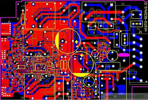 【導讀】對于一個新設計的電路板，調試起來往往會遇到一些困難，特別是當板比較大、元件比較多時，往往無從下手。但如果掌握好一套合理的調試方法，調試起來將會事半功倍。  　　對于剛拿回來的新pcb板，我們首先要大概觀察一下，板上是否存在問題，例如是否有明顯的裂痕，有無短路、開路等現(xiàn)象。如果有必要的話，可以檢查一下電源跟地線之間的電阻是否足夠大。  　　然后就是安裝元件了。相互獨立的模塊，如果您沒有把握保證它們工作正常時，最好不要全部都裝上，而是一部分一部分的裝上（對于比較小的電路，可以一次全部裝上），這樣容易確定故障范圍，免得到時遇到問題時，無從下手。一般來說，可以把電源部分先裝好，然后就上電檢測電源輸出電壓是否正常。如果在上電時您沒有太大的把握（即使有很大的把握，也建議您加上一個保險絲，以防萬一），可考慮使用帶限流功能的可調穩(wěn)壓電源。先預設好過流保護電流，然后將穩(wěn)壓電電源的電壓值慢慢往上調，并監(jiān)測輸入電流、輸入電壓以及輸出電壓。如果往上調的過程中，沒有出現(xiàn)過流保護等問題，且輸出電壓也達到了正常，則說明電源部分OK。反之，則要斷開電源，尋找故障點，并重復上述步驟，直到電源正常為止。  　　接下來逐漸安裝其它模塊，每安裝好一個模塊，就上電測試一下，上電時也是按照上面的步驟，以避免因為設計錯誤或/和安裝錯誤而導致過流而燒壞元件。  　　尋找故障的辦法一般有下面幾種：  　?、贉y量電壓法。首先要確認的是各芯片電源引腳的電壓是否正常，其次檢查各種參考電壓是否正常，另外還有各點的工作電壓是否正常等。例如，一般的硅三極管導通時，BE結電壓在0.7V左右，而CE結電壓則在0.3V左右或者更小。如果一個三極管的BE結電壓大于0.7V（特殊三極管除外，例如達林頓管等），可能就是BE結就開路。  　?、谛盘栕⑷敕?。將信號源加至輸入端，然后依次往后測量各點的波形，看是否正常，以找到故障點。有時我們也會用更簡單的辦法，例如用手握一個鑷子，去碰觸各級的輸入端，看輸出端是否有反應，這在音頻、視頻等放大電路中常使用（但要注意，熱底板的電路或者電壓高的電路，不能使用此法，否則可能會導致觸電）。如果碰前一級沒有反應，而碰后一級有反應，則說明問題出在前一級，應重點檢查。  　?、郛斎?，還有很多其它的尋找故障點的方法，例如看、聽、聞、摸等。&ldquo;看&rdquo;就是看元件有無明顯的機械損壞，例如破裂、燒黑、變形等;&ldquo;聽&rdquo;就是聽工作聲音是否正常，例如一些不該響的東西在響，該響的地方不響或者聲音不正常等;&ldquo;聞&rdquo;就是檢查是否有異味，例如燒焦的味道、電容電解液的味道等，對于一個有經(jīng)驗的電子維修人員來說，對這些氣味是很敏感的;&ldquo;摸&rdquo;就是用手去試探器件的溫度是否正常，例如太熱，或者太涼。一些功率器件，工作起來時會發(fā)熱，如果摸上去是涼的，則基本上可以判斷它沒有工作起來。但如果不該熱的地方熱了或者該熱的地方太熱了，那也是不行的。一般的功率三極管、穩(wěn)壓芯片等，工作在70度以下是完全沒問題的。70度大概是怎樣的一個概念呢？如果你將手壓上去，可以堅持三秒鐘以上，就說明溫度大概在70度以下（注意要先試探性的去摸，千萬別把手燙傷了）。  　　好了，關于調試的問題，我們今天就暫時講這么多，如果想要了解更多的調試方法和經(jīng)驗，可以去找一些家用電器維修的書來看看，一個好的設計人員，首先應該是一個好的維修人員。