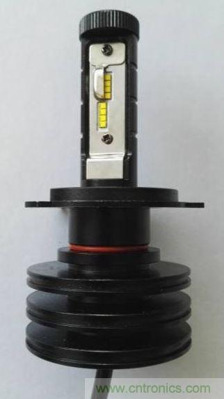 采用2016-LEDs 制造的汽車前大燈燈泡。