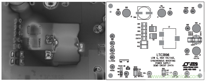 高電壓、高效率正至負轉(zhuǎn)換器