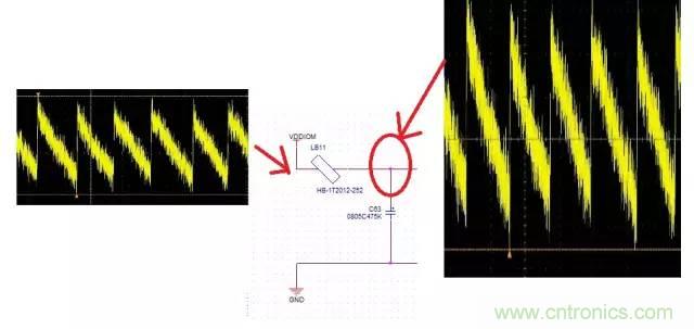 加了濾波電路，結(jié)果電源紋波還變大了！