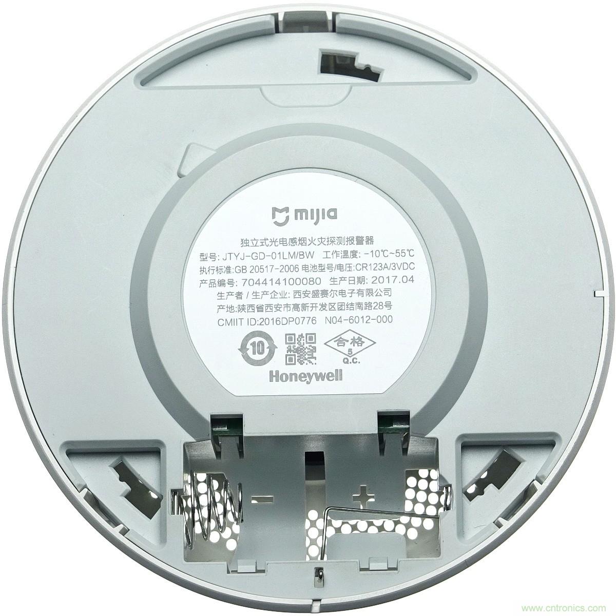 小米煙霧報警器拆解：一顆電池可用五年是如何做到的？