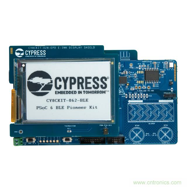 Cypress Semiconductor PSoC 6 BLE Pioneer 套件現(xiàn)已入庫(kù) Digi-Key；客戶預(yù)訂訂單陸續(xù)發(fā)貨中