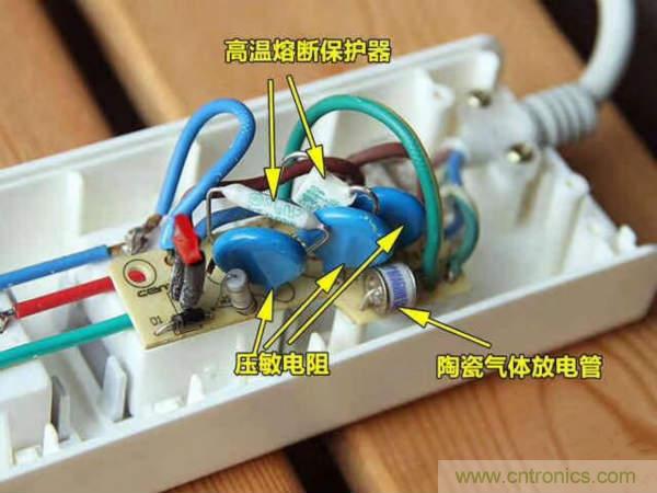 電源插座如何防雷？巧用壓敏電阻&陶瓷氣體放電管