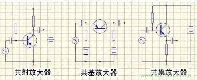 什么是共集、共基、共射放大器？如何分辨3類放大器