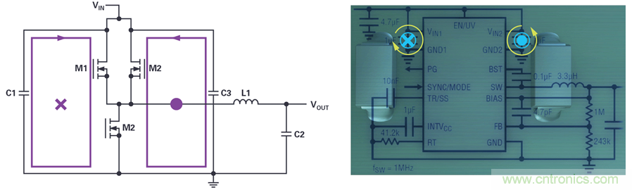 是否可以將低EMI電源安裝到擁擠的電路板上？