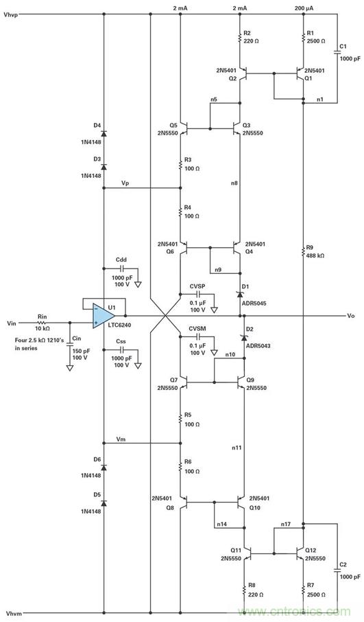 低壓變高壓，運(yùn)算放大器自舉實(shí)現(xiàn)更優(yōu)性能！