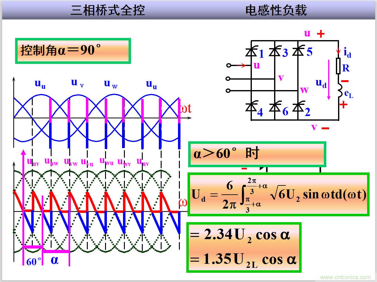 圖文講解三相整流電路的原理及計算，工程師們表示秒懂！