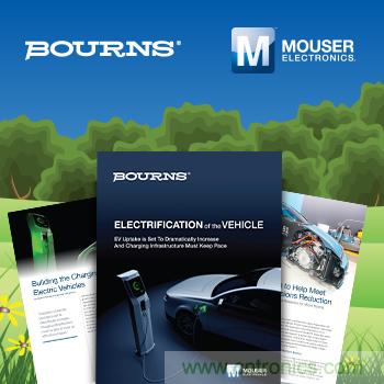貿(mào)澤攜手Bourns推出電子書，解讀電動(dòng)汽車充電設(shè)施相關(guān)知識(shí)